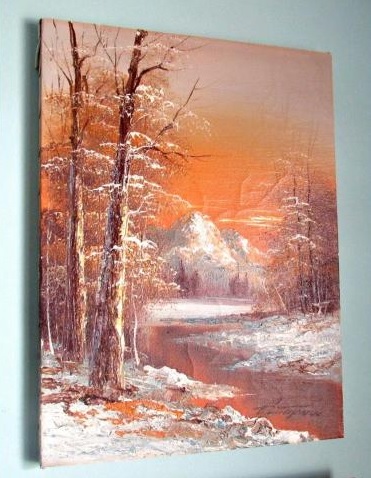  Landscape Oil Painting on Canvas.